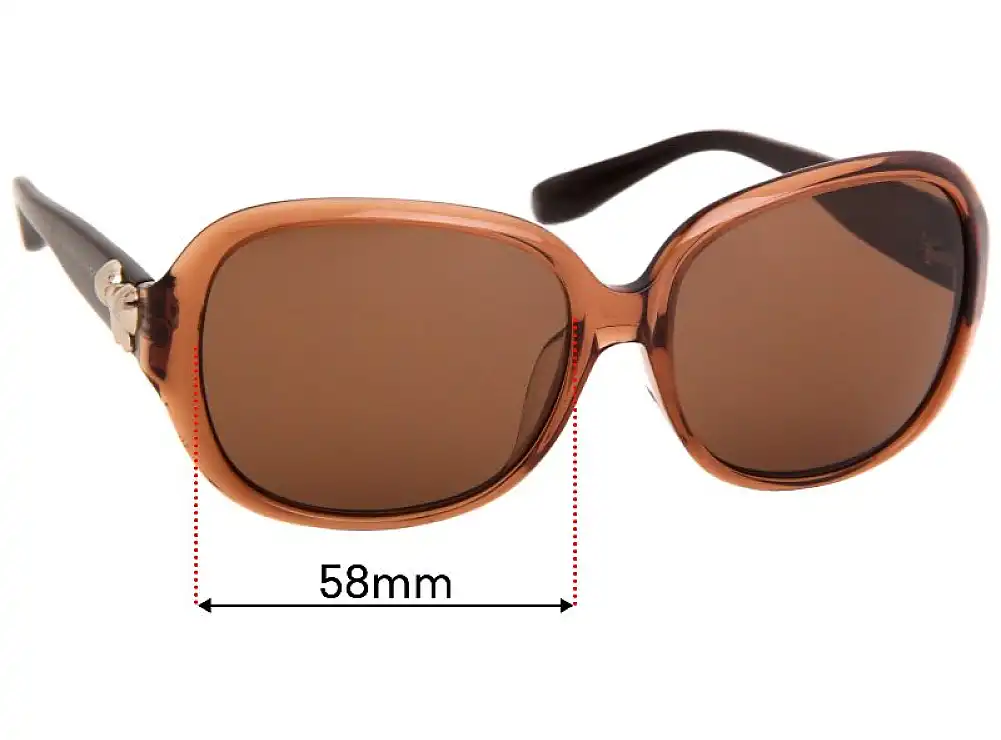 Sunglass Fix Ersatzgläser für Marc by Marc Jacobs MMJ 210/F/S - 58mm Wide Sunglass Fix Ersatzgläser für Marc by Marc Jacobs MMJ 210/F/S - 58mm Wide
