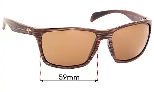 Sunglass Fix Ersatzgläser für Maui Jim MJ804 Makoa - 59mm Wide Sunglass Fix Ersatzgläser für Maui Jim MJ804 Makoa - 59mm Wide