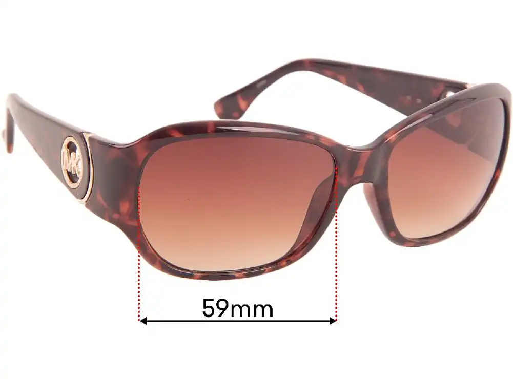 Sunglass Fix Ersatzgläser für Michael Kors M2730S Antigua - 59mm Wide Sunglass Fix Ersatzgläser für Michael Kors M2730S Antigua - 59mm Wide
