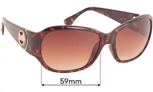 Sunglass Fix Ersatzgläser für Michael Kors M2730S Antigua - 59mm Wide Sunglass Fix Ersatzgläser für Michael Kors M2730S Antigua - 59mm Wide