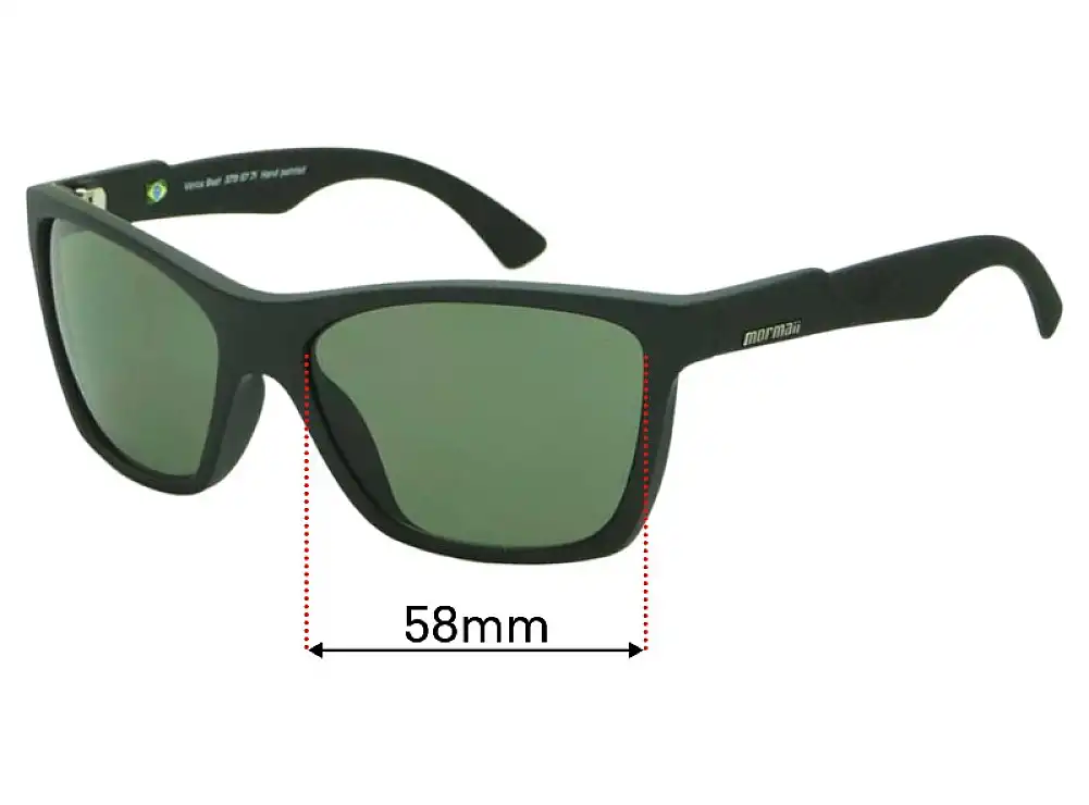 Sunglass Fix Ersatzgläser für Mormaii VENICE BEAT - 58mm Wide Sunglass Fix Ersatzgläser für Mormaii VENICE BEAT - 58mm Wide
