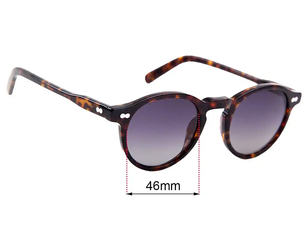 Sunglass Fix Ersatzgläser für Moscot Miltzen - 46mm Wide Sunglass Fix Ersatzgläser für Moscot Miltzen - 46mm Wide
