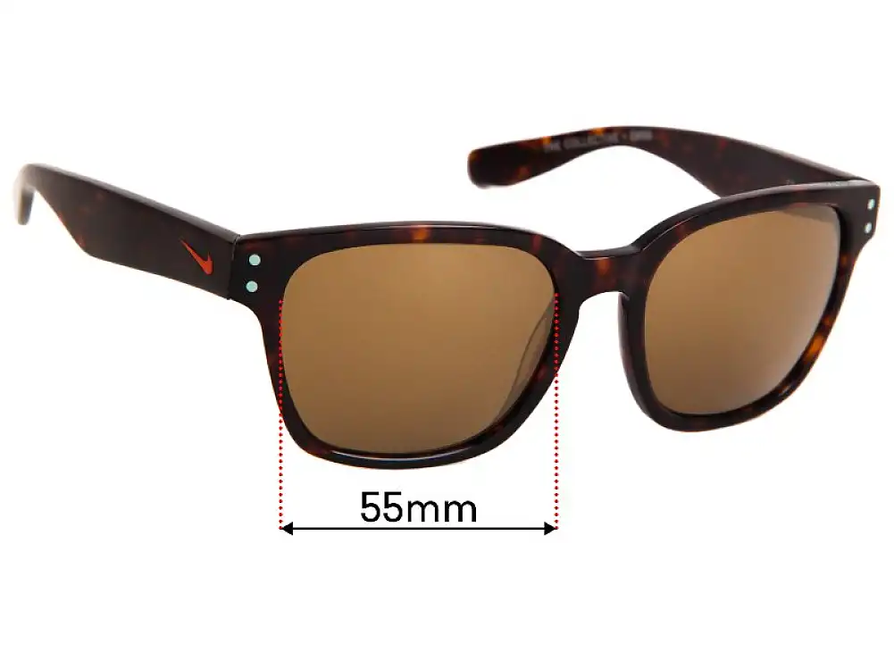 Sunglass Fix Ersatzgläser für Nike EV0878 Volano - 55mm Wide Sunglass Fix Ersatzgläser für Nike EV0878 Volano - 55mm Wide