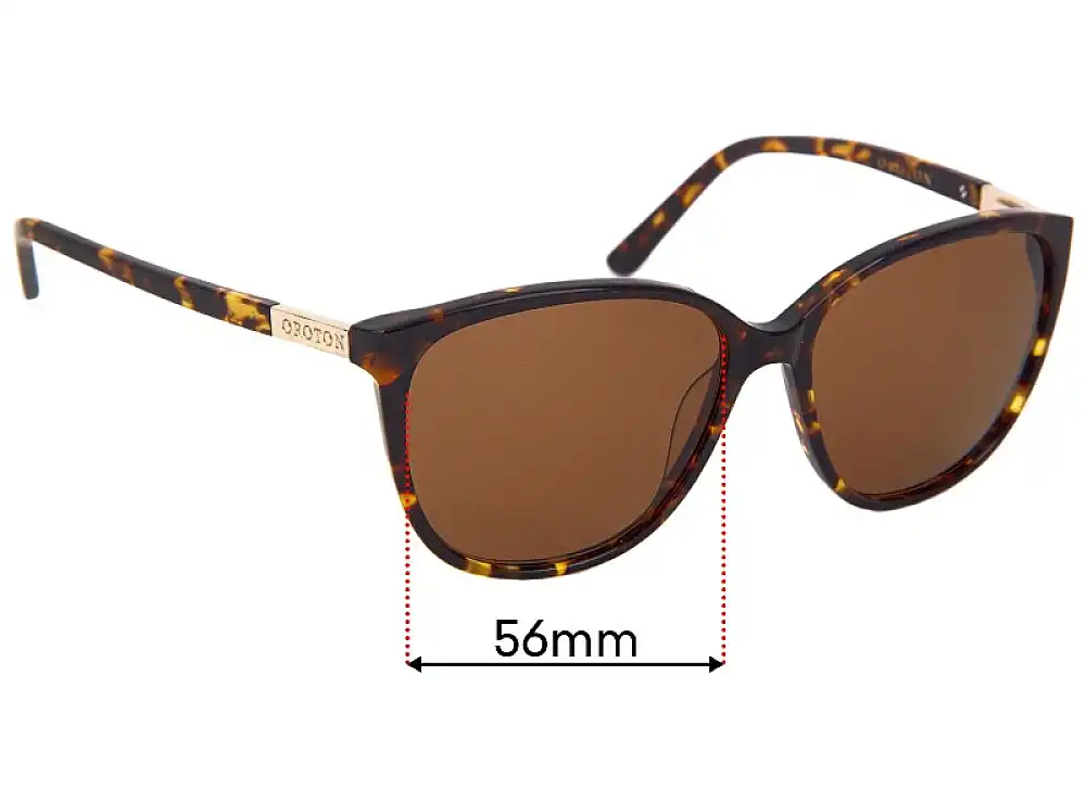 Sunglass Fix Ersatzgläser für Oroton Lush - 56mm Wide Sunglass Fix Ersatzgläser für Oroton Lush - 56mm Wide