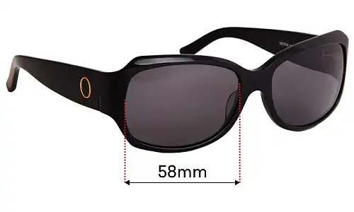 Sunglass Fix Ersatzgläser für Oroton Sunrise - 58mm Wide Sunglass Fix Ersatzgläser für Oroton Sunrise - 58mm Wide