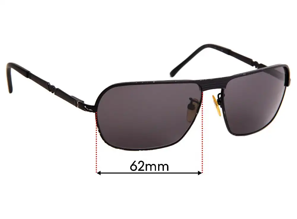 Sunglass Fix Ersatzgläser für Police S8745 Legend 1 - 62mm Wide Sunglass Fix Ersatzgläser für Police S8745 Legend 1 - 62mm Wide