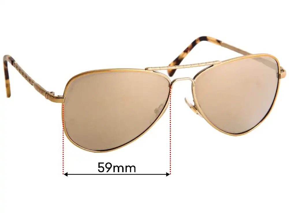 Sunglass Fix Ersatzgläser für Polo RA 4107 - 59mm Wide Sunglass Fix Ersatzgläser für Polo RA 4107 - 59mm Wide