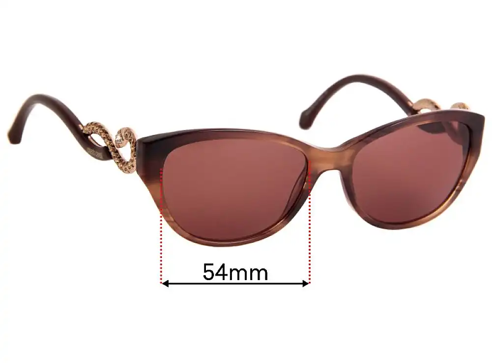 Sunglass Fix Ersatzgläser für Roberto Cavalli Prijipati 938 - 54mm Wide Sunglass Fix Ersatzgläser für Roberto Cavalli Prijipati 938 - 54mm Wide