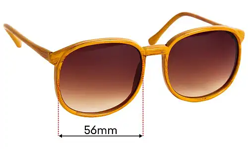 Sunglass Fix Ersatzgläser für Roc Taiwan - 56mm Wide Sunglass Fix Ersatzgläser für Roc Taiwan - 56mm Wide