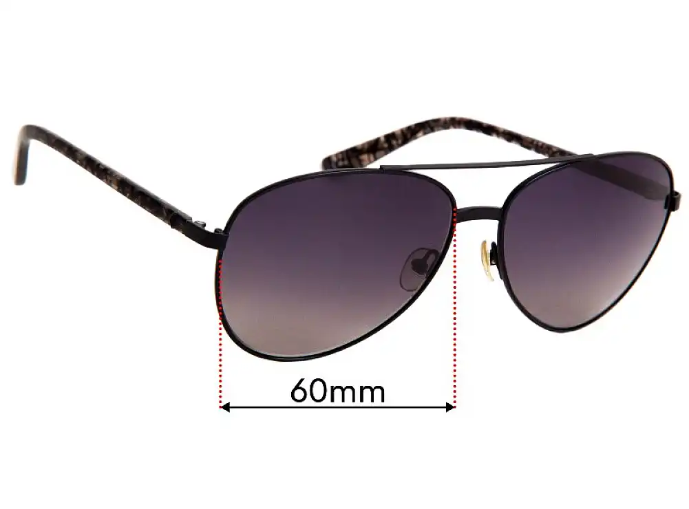 Sunglass Fix Ersatzgläser für Sass & Bide Harujuku - 60mm Wide Sunglass Fix Ersatzgläser für Sass & Bide Harujuku - 60mm Wide