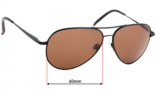 Sunglass Fix Ersatzgläser für Serengeti Panarea - 60mm Wide Sunglass Fix Ersatzgläser für Serengeti Panarea - 60mm Wide
