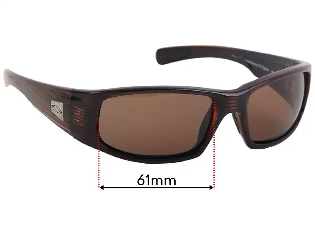 Sunglass Fix Ersatzgläser für Smith Hideout - 61mm Wide Sunglass Fix Ersatzgläser für Smith Hideout - 61mm Wide