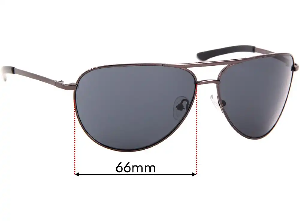 Sunglass Fix Ersatzgläser für Smith Serpico - 66mm Wide Sunglass Fix Ersatzgläser für Smith Serpico - 66mm Wide