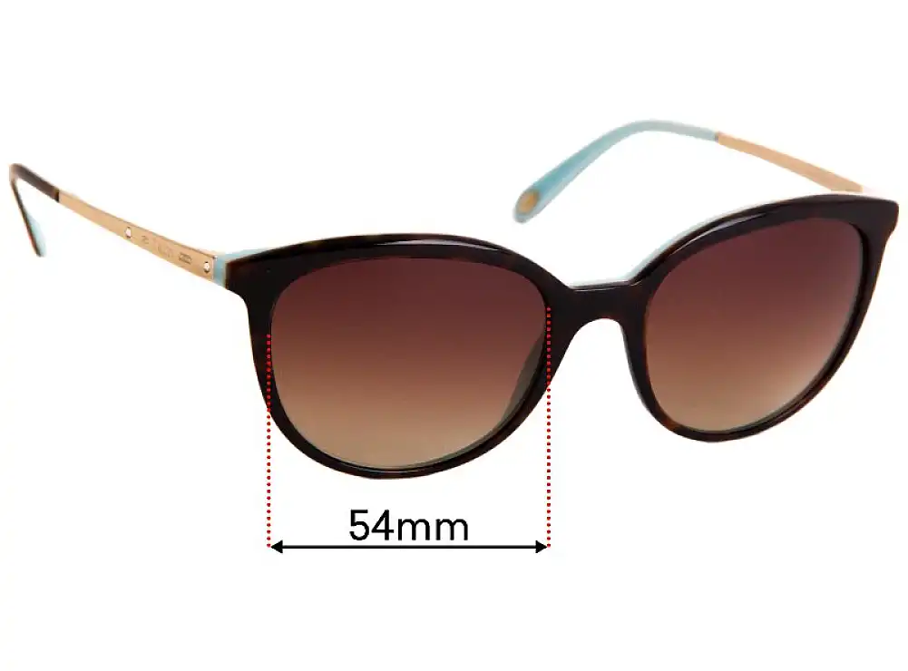Sunglass Fix Ersatzgläser für Tiffany & Co TF 4117-B - 54mm Wide Sunglass Fix Ersatzgläser für Tiffany & Co TF 4117-B - 54mm Wide