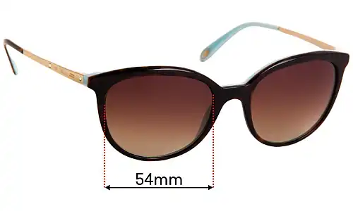 Sunglass Fix Ersatzgläser für Tiffany & Co TF 4117-B - 54mm Wide Sunglass Fix Ersatzgläser für Tiffany & Co TF 4117-B - 54mm Wide
