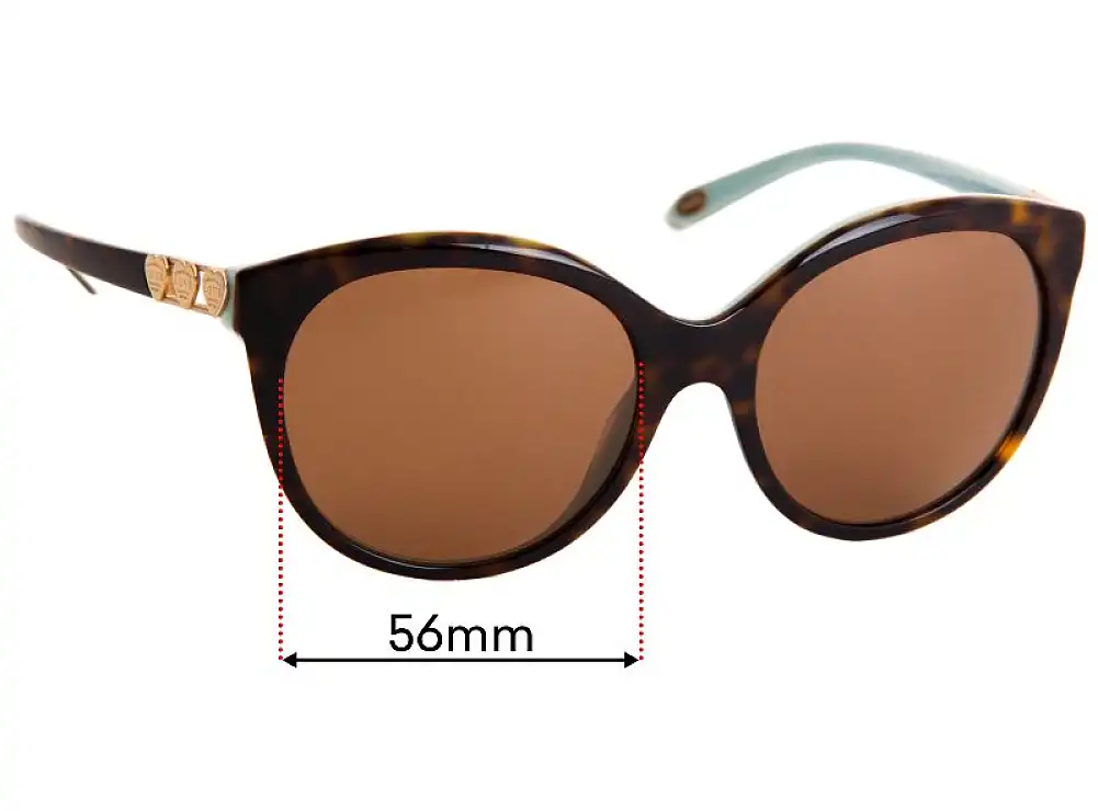 Sunglass Fix Ersatzgläser für Tiffany & Co TF 4133 - 56mm Wide Sunglass Fix Ersatzgläser für Tiffany & Co TF 4133 - 56mm Wide