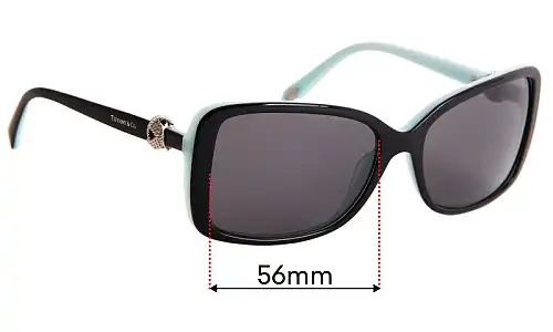 Sunglass Fix Ersatzgläser für Tiffany & Co TF 4102 - 56mm Wide Sunglass Fix Ersatzgläser für Tiffany & Co TF 4102 - 56mm Wide