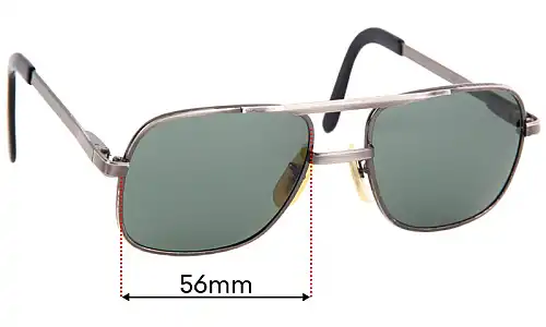 Sunglass Fix Ersatzgläser für Titmus Z87 5 3/4 - 56mm Wide Sunglass Fix Ersatzgläser für Titmus Z87 5 3/4 - 56mm Wide