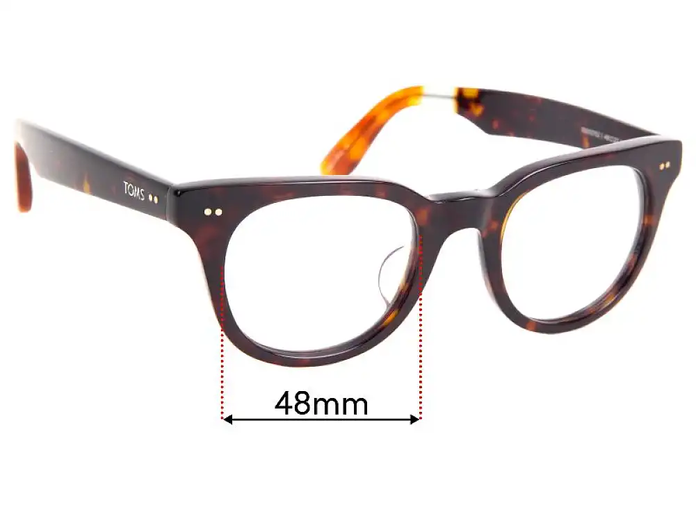Sunglass Fix Ersatzgläser für Toms Archie - 48mm Wide Sunglass Fix Ersatzgläser für Toms Archie - 48mm Wide