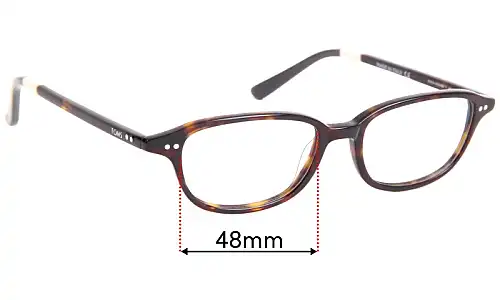 Sunglass Fix Ersatzgläser für Toms Bangladesh Classic 701 - 48mm Wide Toms Bangladesh Classic 701 Ersatzlinsen 48mm wide