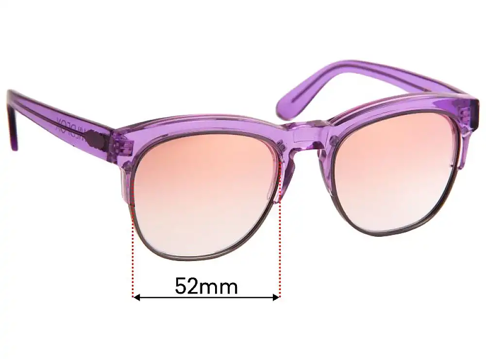 Sunglass Fix Ersatzgläser für Wildfox Club Fox - 55mm Wide Sunglass Fix Ersatzgläser für Wildfox Club Fox - 55mm Wide