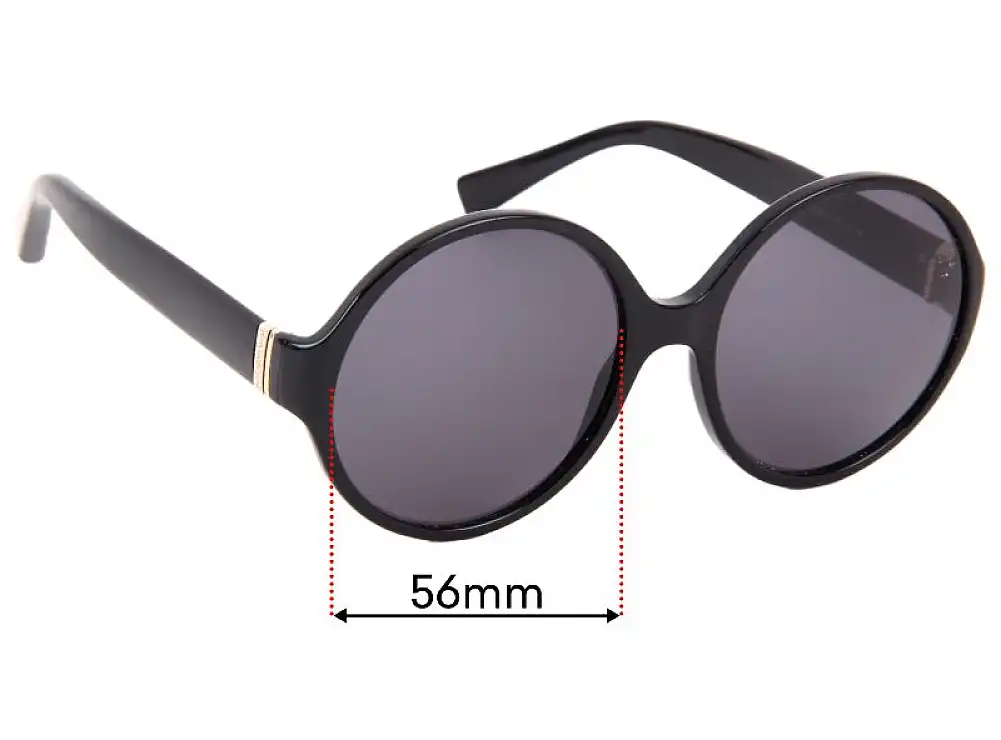 Sunglass Fix Ersatzgläser für Yves Saint Laurent YSL6321/S - 56mm Wide Sunglass Fix Ersatzgläser für Yves Saint Laurent YSL6321/S - 56mm Wide