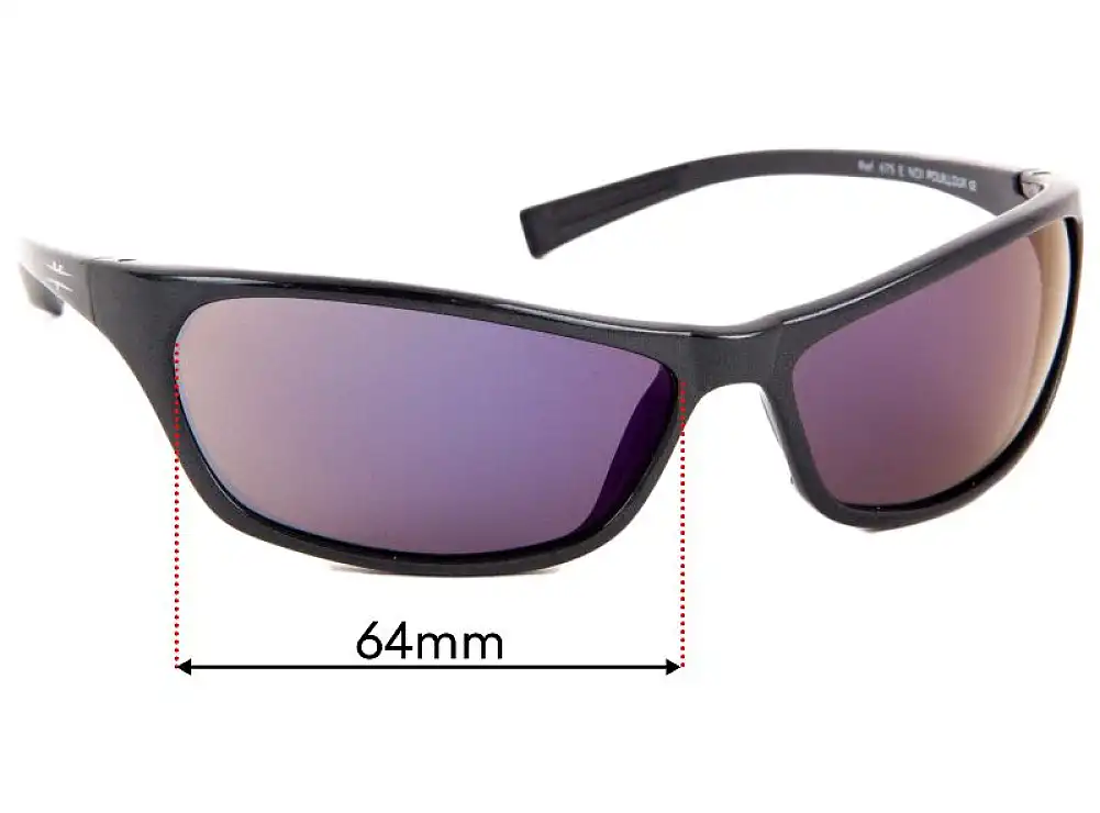 Sunglass Fix Ersatzgläser für Vuarnet Ref 675 - 64mm Wide Sunglass Fix Ersatzgläser für Vuarnet Ref 675 - 64mm Wide