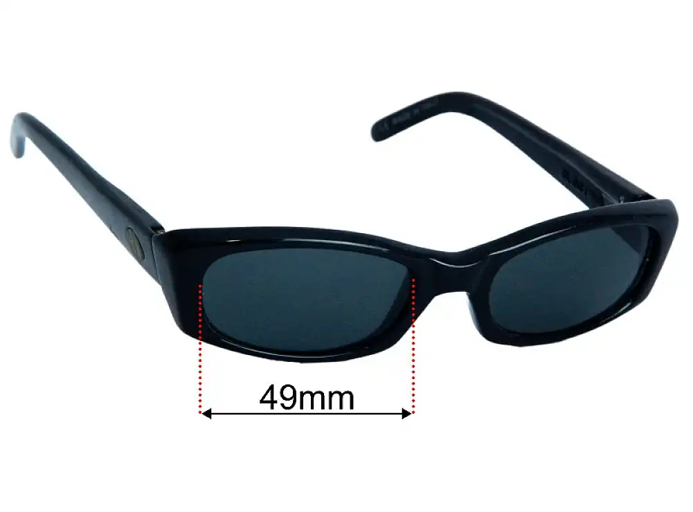 Sunglass Fix Ersatzgläser für Electric Electris - 49mm Wide - Side View Sunglass Fix Ersatzgläser für Electric Electris - 49mm Wide - Side View