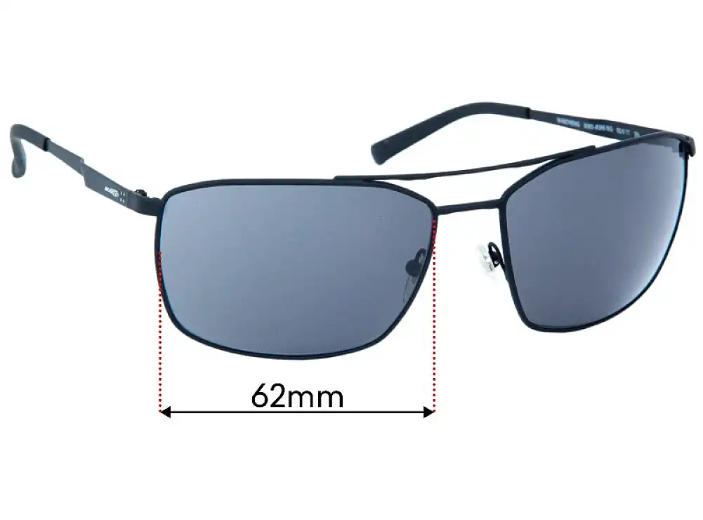 Sunglass Fix Ersatzgläser für Arnette AN3080 Maboneng - 62mm Wide Sunglass Fix Ersatzgläser für Arnette AN3080 Maboneng - 62mm Wide
