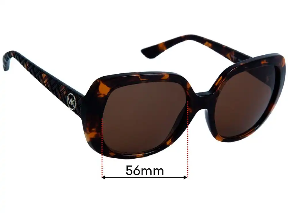 Sunglass Fix Replacement Lenses for Michael Kors MK2135 Calabasas - 56mm Wide Sunglass Fix Replacement Lenses for Michael Kors MK2135 Calabasas - 56mm Wide