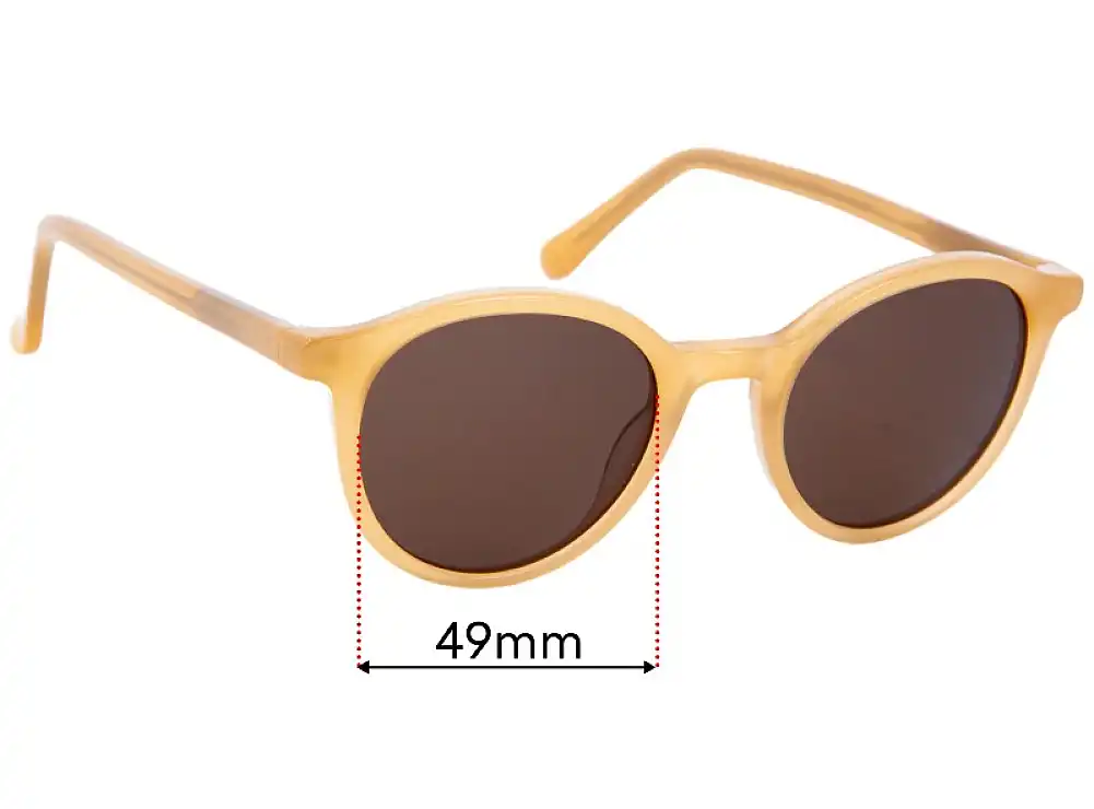 Sunglass Fix Ersatzgläser für Madewell Layton - 49mm Wide Sunglass Fix Ersatzgläser für Madewell Layton - 49mm Wide