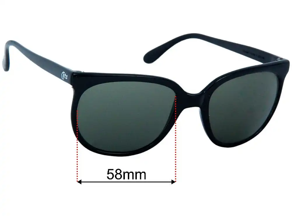 Sunglass Fix Ersatzgläser für Ray Ban B&L Frame France Nylon - 58mm Wide Sunglass Fix Ersatzgläser für Ray Ban B&L Frame France Nylon - 58mm Wide