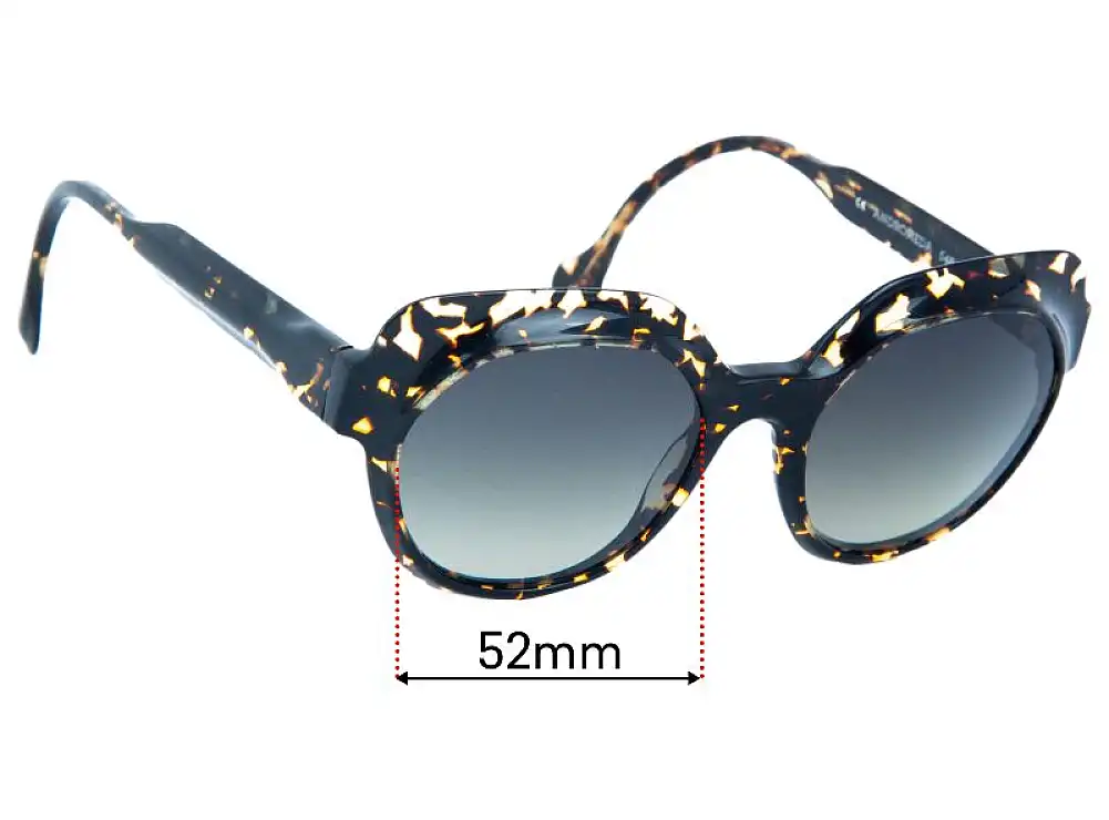 Sunglass Fix Ersatzgläser für Res Rei Andromeda - 52mm Wide Sunglass Fix Ersatzgläser für Res Rei Andromeda - 52mm Wide