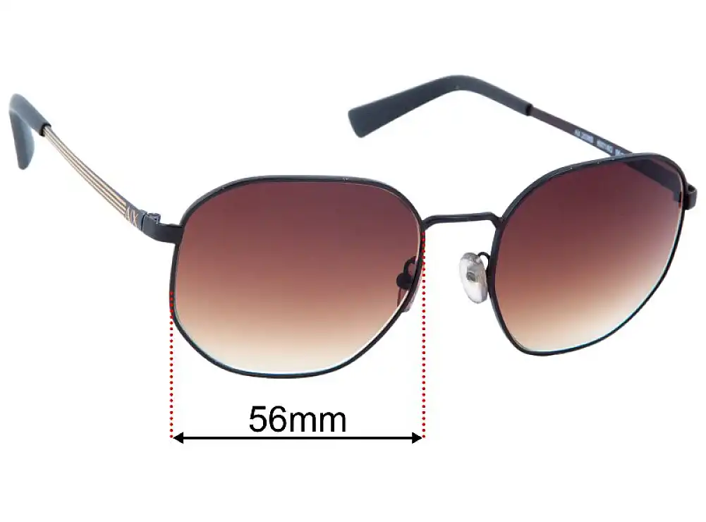 Sunglass Fix Ersatzgläser für Armani Exchange AX 2036S - 56mm Wide Sunglass Fix Ersatzgläser für Armani Exchange AX 2036S - 56mm Wide