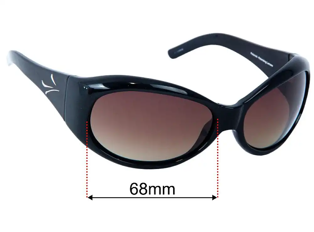 Sunglass Fix Ersatzgläser für Cancer Council 3030LB - 68mm Wide Sunglass Fix Ersatzgläser für Cancer Council 3030LB - 68mm Wide
