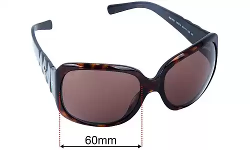 Sunglass Fix Ersatzgläser für Dolce & Gabbana DG3021 - 60mm Wide Dolce & Gabbana DG3021 Ersatzlinsen 60mm wide