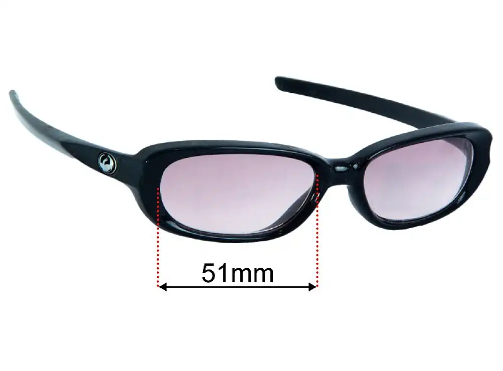 Sunglass Fix Ersatzgläser für Dragon Mint - 51mm Wide Sunglass Fix Ersatzgläser für Dragon Mint - 51mm Wide
