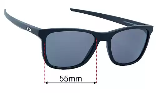 Sunglass Fix Ersatzgläser für Oakley Centerboard OX8163 - 55mm Wide Oakley Centerboard OX8163 Ersatzlinsen 55mm wide