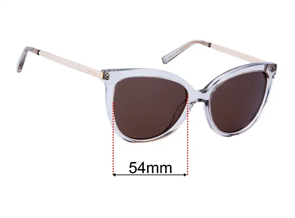 Sunglass Fix Ersatzgläser für Oroton Iris - 54mm Wide Sunglass Fix Ersatzgläser für Oroton Iris - 54mm Wide