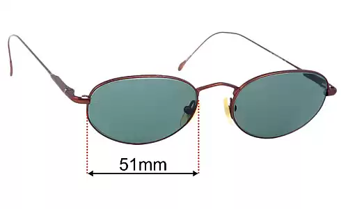 Sunglass Fix Ersatzgläser für Ralph Lauren Polo Classic 236 - 51mm Wide Ralph Lauren Polo Classic 236 Ersatzlinsen 51mm wide