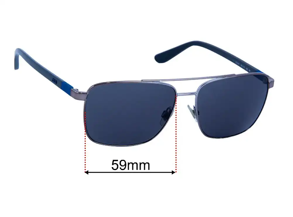 Sunglass Fix Ersatzgläser für Ralph Lauren Polo PH 3137 - 59mm Wide Sunglass Fix Ersatzgläser für Ralph Lauren Polo PH 3137 - 59mm Wide