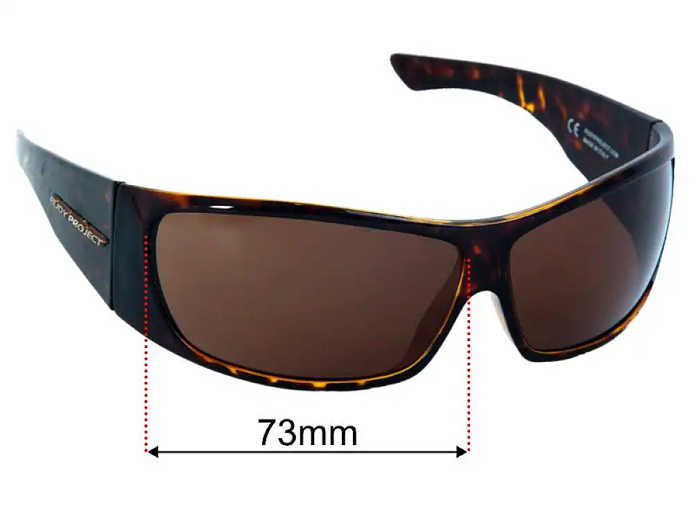 Sunglass Fix Ersatzgläser für Rudy Project KAOS - 73mm Wide Sunglass Fix Ersatzgläser für Rudy Project KAOS - 73mm Wide