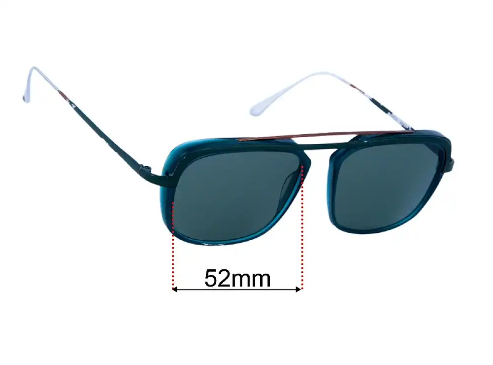 Sunglass Fix Ersatzgläser für Talla Eyewear Pinza - 52mm Wide Sunglass Fix Ersatzgläser für Talla Eyewear Pinza - 52mm Wide