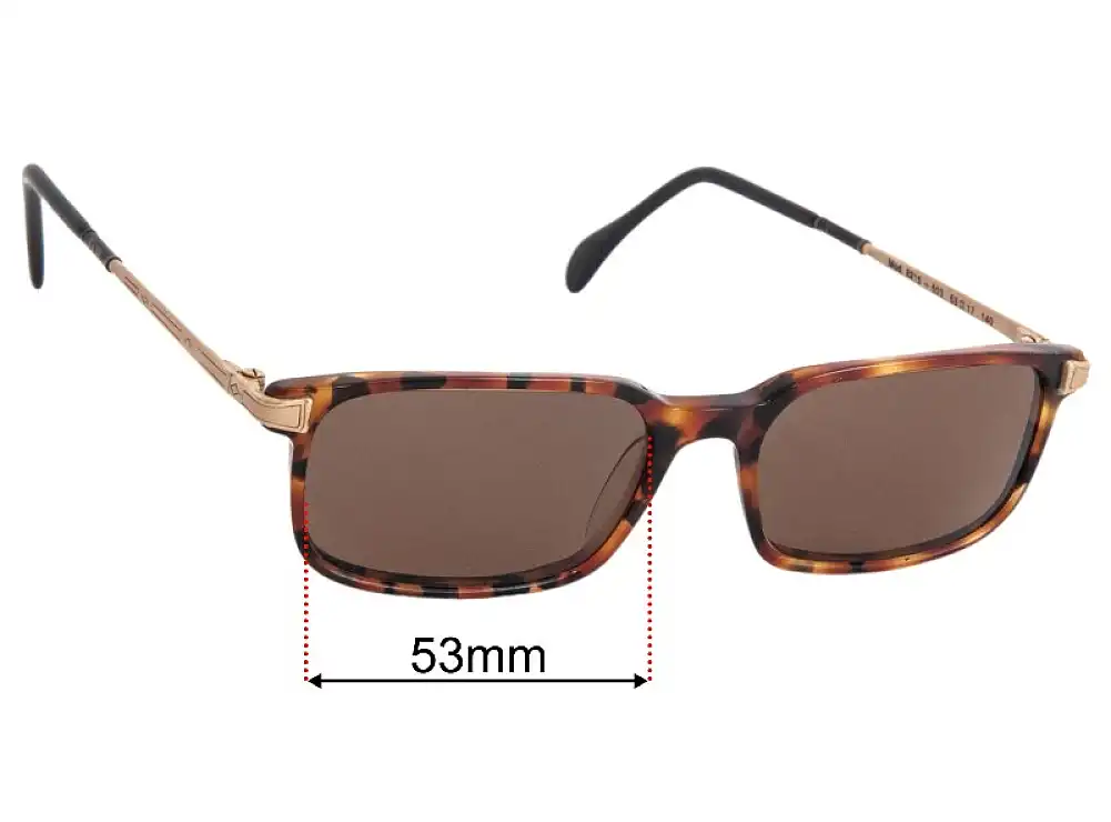 Sunglass Fix Replacement Lenses for Joop Mod 8215 53mm Sunglass Fix Replacement Lenses for Joop Mod 8215 53mm
