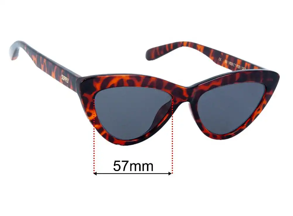 Sunglass Fix Ersatzgläser für Local Supply Rio - 57mm Wide Sunglass Fix Ersatzgläser für Local Supply Rio - 57mm Wide