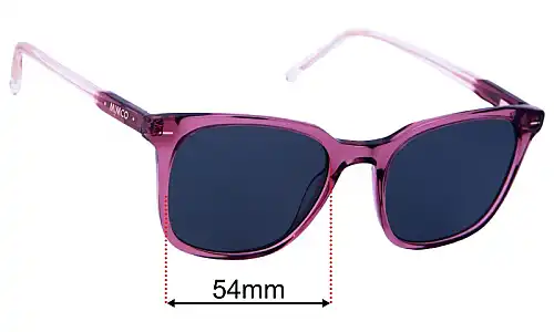 Sunglass Fix Ersatzgläser für Mimco Sun Rx 06 - 54mm Wide Mimco Sun Rx 06 Ersatzlinsen 54mm wide
