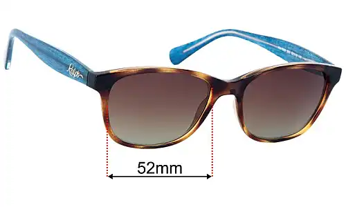 Sunglass Fix Ersatzgläser für Ralph Lauren RA 7083 - 52mm Wide Ralph Lauren RA 7083 Ersatzlinsen 52mm wide