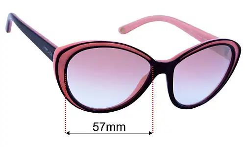 Sunglass Fix Ersatzgläser für Versace MOD 4203 - 57mm Wide Versace MOD 4203 Ersatzlinsen 57mm wide