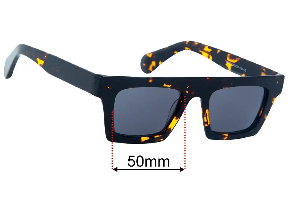 Sunglass Fix Ersatzgläser für Yesglasses Senda - 50mm Wide Sunglass Fix Ersatzgläser für Yesglasses Senda - 50mm Wide