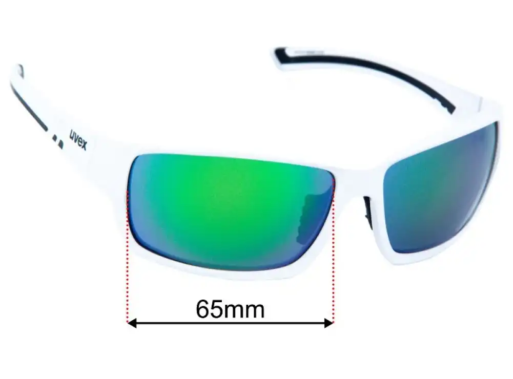 Sunglass Fix Ersatzgläser für Uvex Sportstyle 222 - 65mm Wide Sunglass Fix Ersatzgläser für Uvex Sportstyle 222 - 65mm Wide